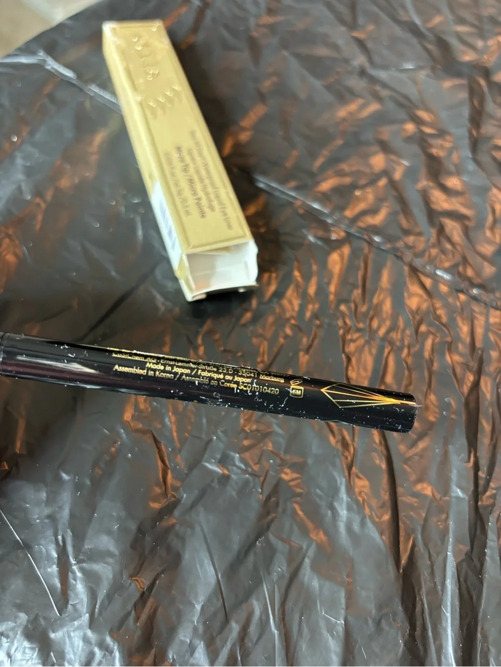 Stila Waterproof Liquid Eye Liner in Intense Black with Micro tip NEW